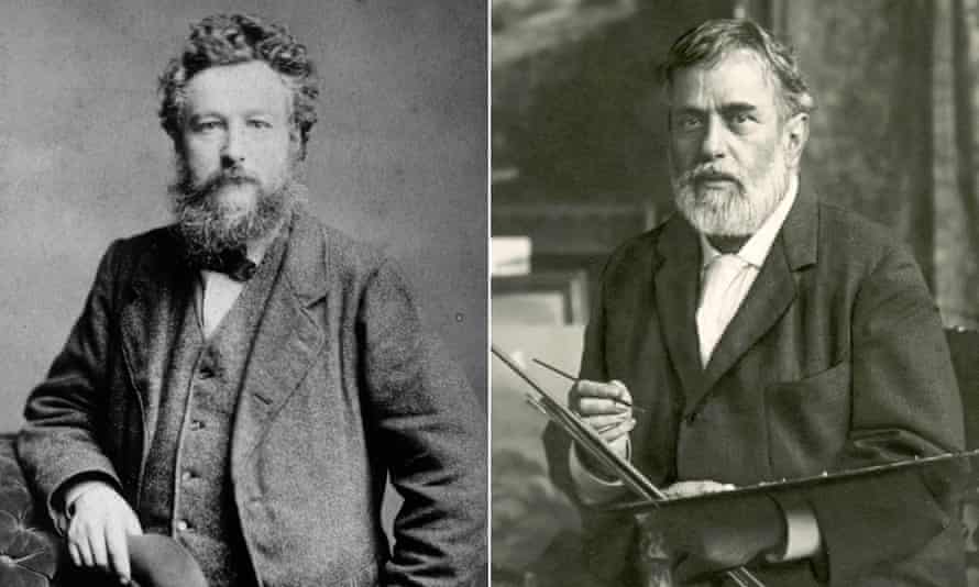 Pioneers in craft … William Morris (left) and Mariano Fortuny.