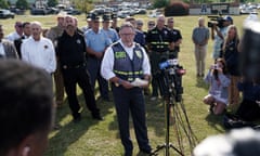 Shooting at Apalachee High School in Winder<br>GBI Director Chris Honey speaks during a press conference following a shooting at Apalachee High School in Winder, Georgia, U.S. September 4, 2024. REUTERS/Elijah Nouvelage