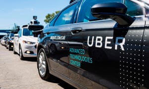 Uber self-driving cars