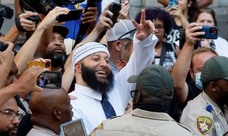 Syed leaves the courthouse after a judge overturns his 2000 murder conviction