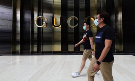 The Gucci store in Marina Bay Sands, Singapore
