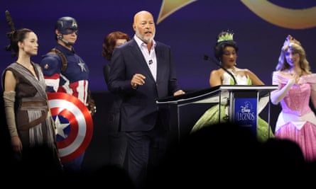 Bob Chapek speaks at the 2022 Disney Legends Awards