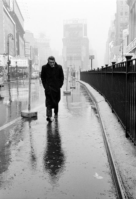 ‘The icon got in the way’ ... Stock’s shot of James Dean, New York, 1955.