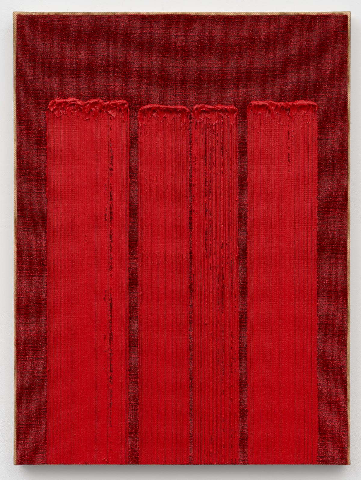 Ha Chong-Hyun Conjunction 20-118, 2020 Oil on hempcloth