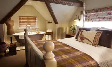 Bedroom at the Plough at Scalby