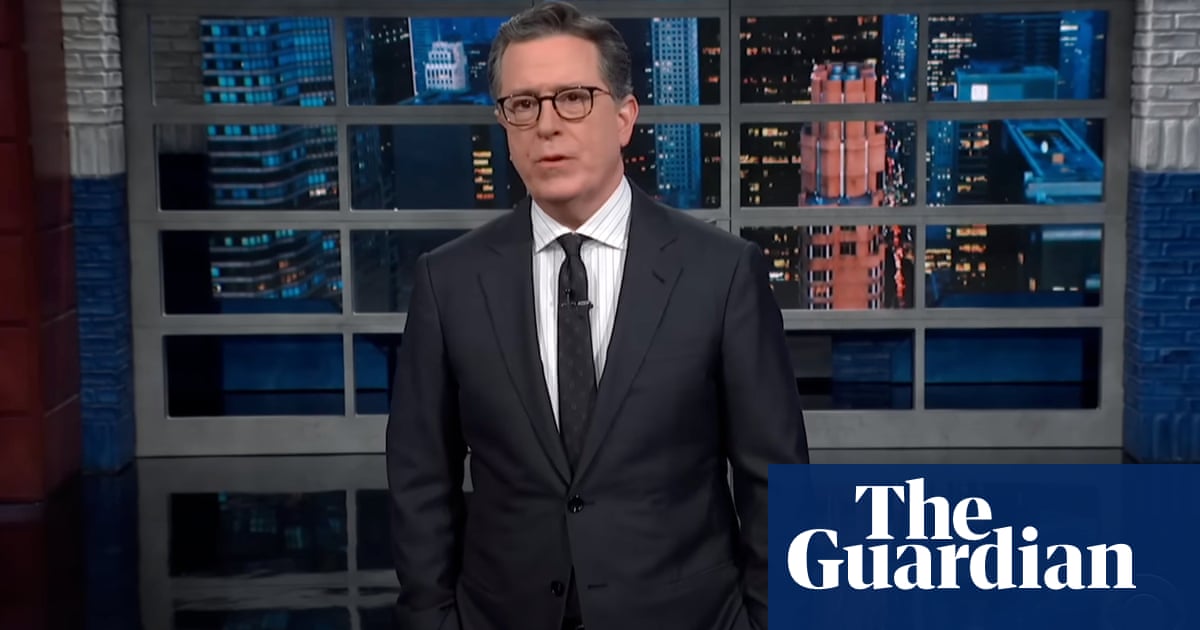 Stephen Colbert on Tucker Carlson: ‘Some people are just addicted to being dicks’