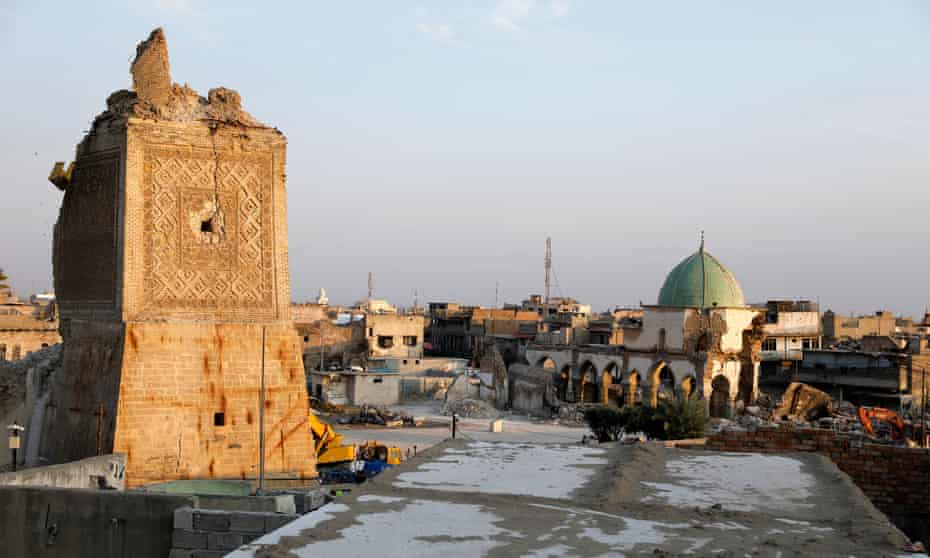 Al-Nouri mosque in Mosul, Iraq