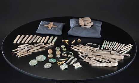 The Galloway Hoard, which includes more than 100 items, was acquired by National Museums Scotland in 2017.