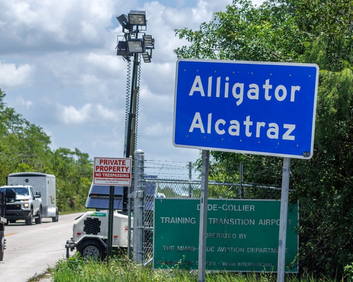 Advocates demand inquiry into Florida’s recently closed Alligator Alcatraz detention center