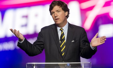 AmericaFest 2021 in Phoenix, Arizona, USA - 19 Dec 2021<br>Mandatory Credit: Photo by Brian Cahn/ZUMA Press Wire/REX/Shutterstock (12651969ao) Fox News host TUCKER CARLSON speaks at AmericaFest, a Turning Point USA event. AmericaFest 2021 in Phoenix, Arizona, USA - 19 Dec 2021