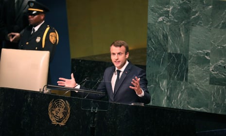 Macron denounced the ‘ethnic cleansing’ in Myanmar.