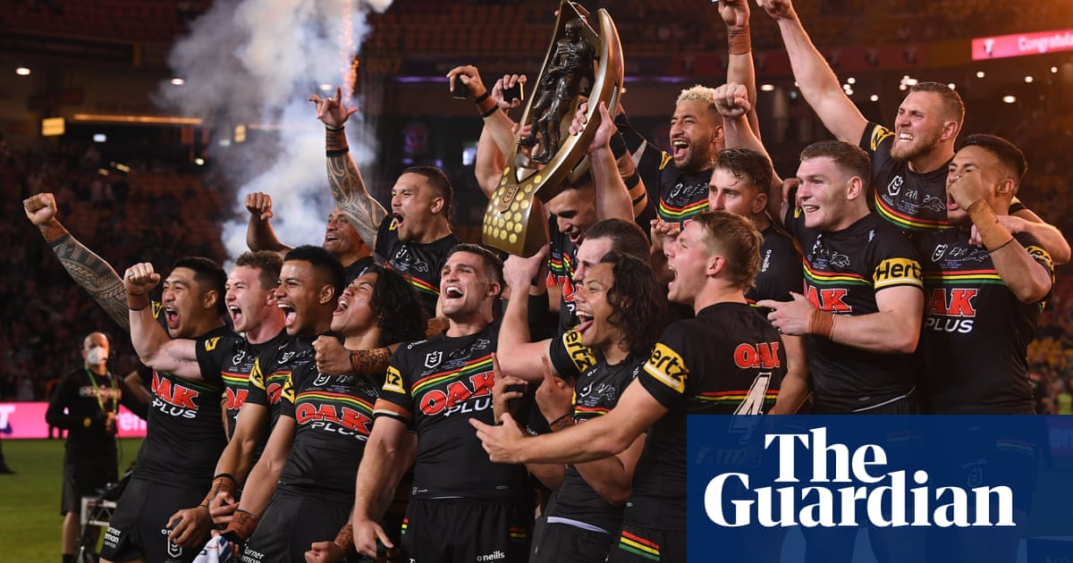 Penrith Panthers edge past South Sydney 14-12 to win NRL grand final