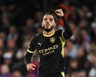 Cherki and Haaland double up in Manchester City cruise at Crystal Palace