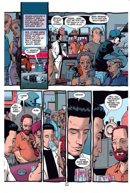 Steve Dillon won awards at the Eisners, the Eagle awards and the National Comic awards for Preacher.