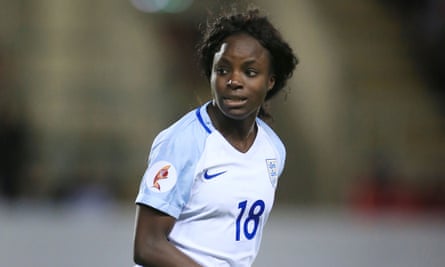 Eni Aluko, in action for England in 2016, says: ‘I can recognise something toxic when I see it.’