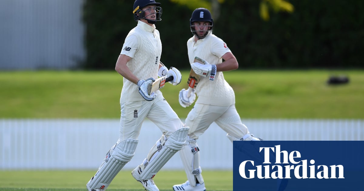 Englands Dom Sibley and Zak Crawley record debut centuries in tour match