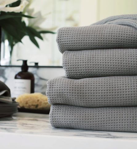The 27 best anti-prime day deals for amazon skeptics in the us – from best buy, rei and more | life and style A photo of cozy earth waffle bath towels