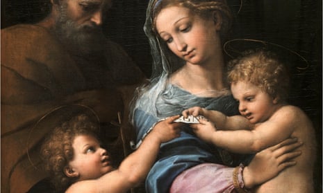 Detail from the Madonna della Rosa.