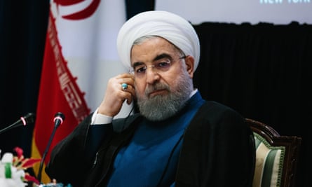 Iranian president Hassan Rouhani.