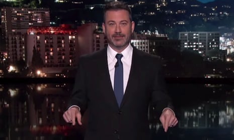 Jimmy Kimmel: 'Dolphins at Sea World have busier days than Trump' |  Late-night TV roundup | The Guardian
