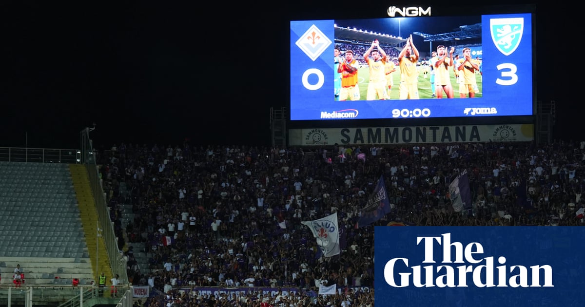 Fiorentina’s Serie A renaissance feels a way off after chastening centenary | Nicky Bandini