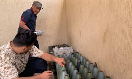 The Libyan Army captures ammunition left by Haftar’s militias