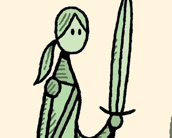 Tom Gauld on someone to fight your corner – cartoon