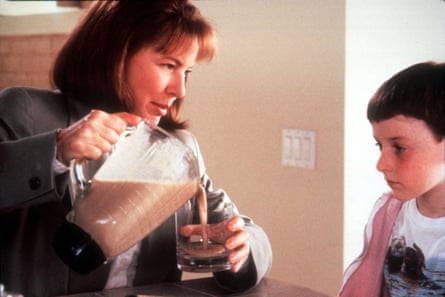 With Adam Hann Byrd in Little Man Tate.