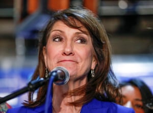 Marie Newman speaks at her election night rally in ChicagoIllinois’ 3rd Congressional District candidate Marie Newman speaks during her election night rally at the Marz Community Brewing Company in Chicago, Illinois, U.S. March 20, 2018. REUTERS/Kamil Krzaczynski