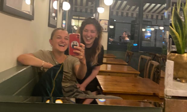 Miranda and Polly selfie