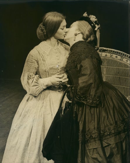 Early warning … Florence Nightingale kissing Queen Victoria in Edward Bond’s Early Morning.