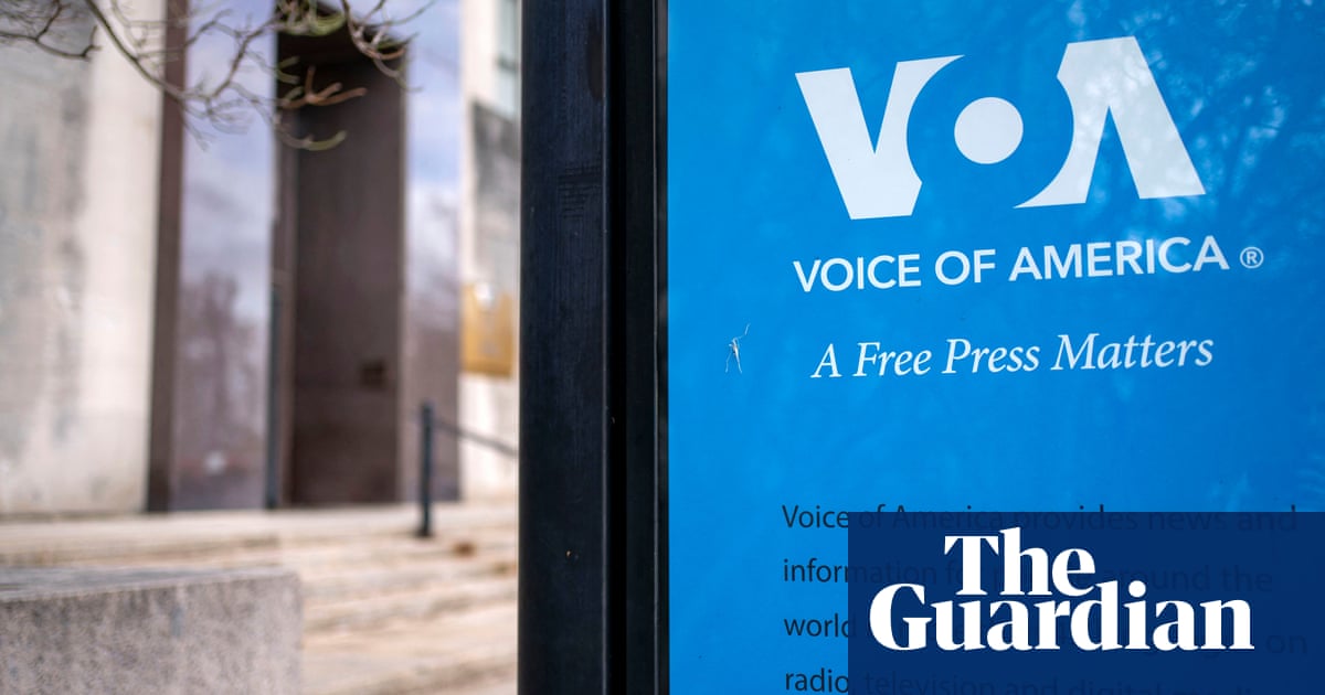 US judge temporarily blocks Trump from firing Voice of America staff