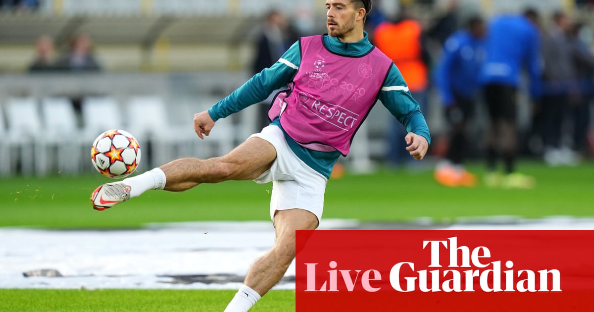 Club Brugge v Manchester City: Champions League – live!