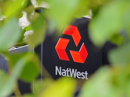 Logo of NatWest bank