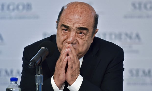 Jesús Murillo with his hands together