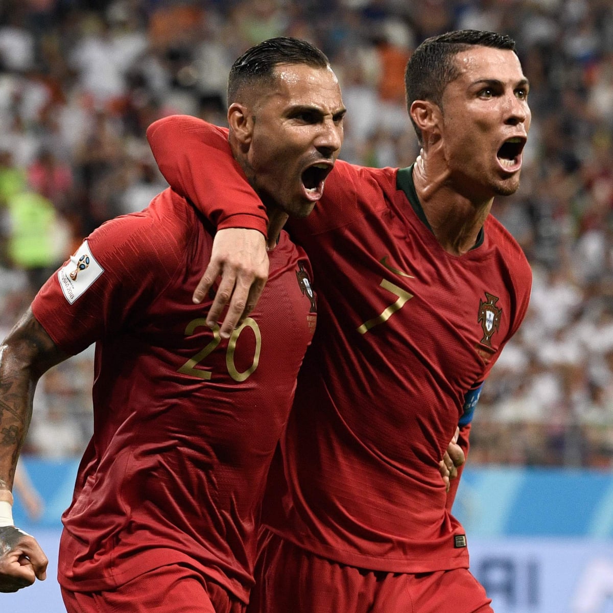 World Cup 2018 Iran Close To Stunning Portugal But Quaresma Goal Is Enough World Cup 2018 The Guardian Iran Portugal World Cup 2022