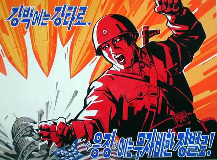 North Korea S Bold Wave Of Propaganda Art In Pictures World News The Guardian