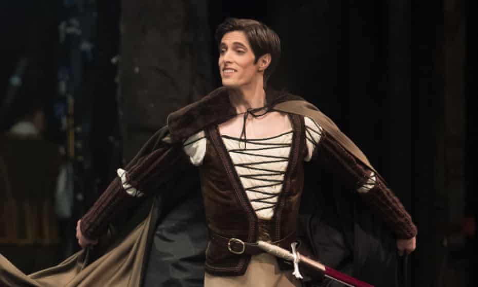 Xander Parish as Albrecht in Giselle at the Coliseum.