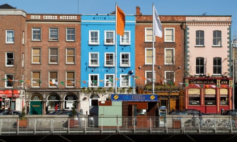 Dublin city centre. Rents have now surpassed their pre-crisis peak in the Irish capital.
