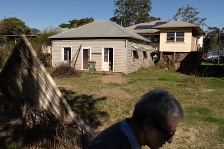 Part of Armour’s neighbour’s home was picked up and carried away in the floods.
