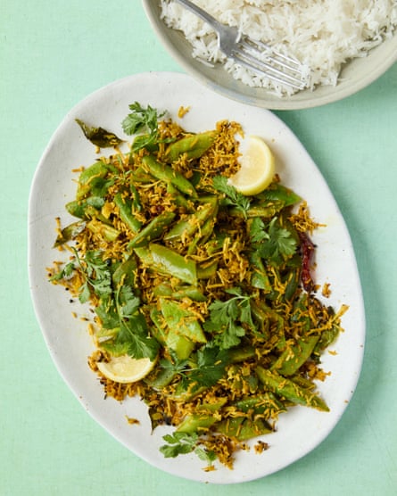 Maunika Gowardhan’s runner bean thoran.