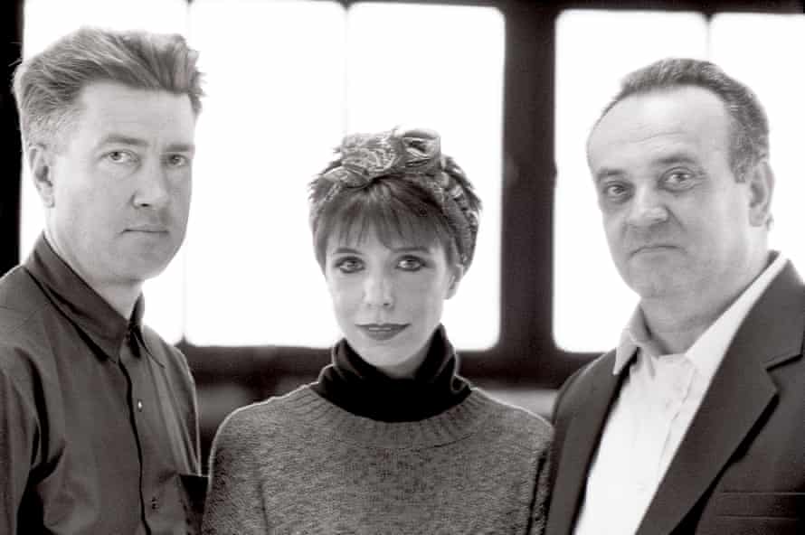 David Lynch, Julee Cruise and Angelo Badalamenti in 1989.