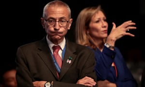 John Podesta, seen at Hofstra University before the first presidential debate in September.