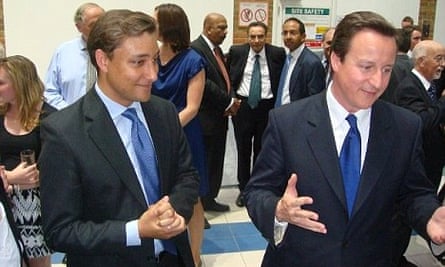 Mark Clarke and David Cameron
