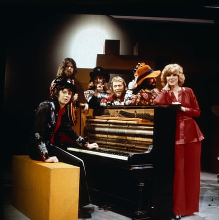 Band members of Teach-In, which won Eurovision in 1975
