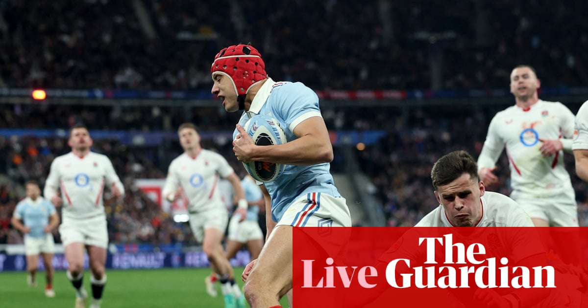 France v England: Six Nations 2026 rugby union – live