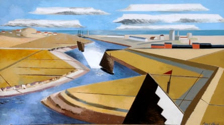 The Rye Marshes by Paul Nash.