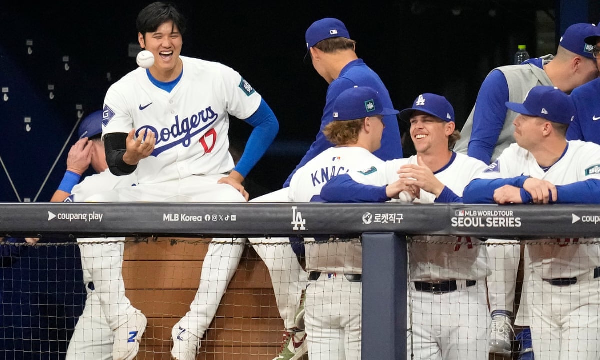 Shohei Ohtani: a Japanese baseball star so loved even Koreans flock to him  | MLB | The Guardian
