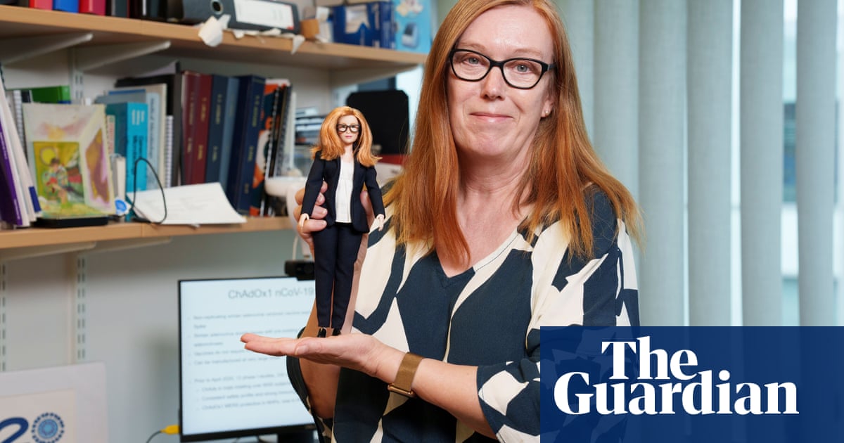 Vaccinologist Barbie: Prof Sarah Gilbert honoured with a doll | Vaccines and immunisation | The Guardian