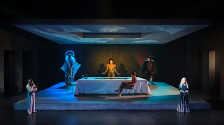 The cast of The Boy at the Abbey, Dublin.